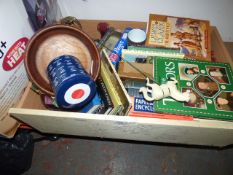 Assorted Books, Glassware, Etc