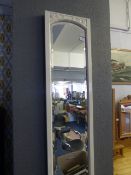 White Painted Wall Mirror