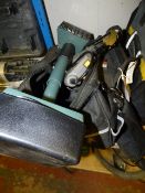 Workmen's Bag Containing a Titan Nail/Staple Gun