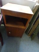 Light Oak Bedside Cabinet