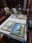 Metal Framed Double Bed with Mattress