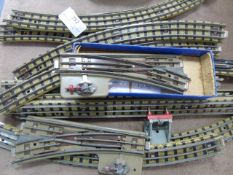 Collection of Hornby Dublo Railway Track