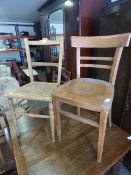 Two Single Dining Chairs