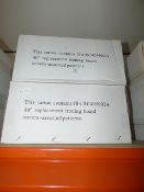 Four Boxes Containing 40 Ironing Board Covers