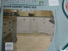 *GOLDEN SELECT CLICK VINYL TILE