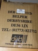 Box Containing Six Bottles of Qutan Quality and Care Gentle Wash