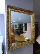 Gilt Framed Wall Mirror