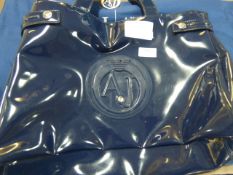 *ARMANI JEANS TOTE BLUE