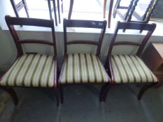 Three Dining Chairs