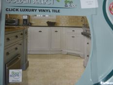 *GOLDEN SELECT CLICK VINYL TILE