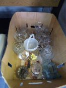 Box of Vintage Glassware