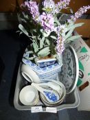 Container of Chinese Pottery