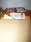 Box Containing Assorted Ironing Board Covers