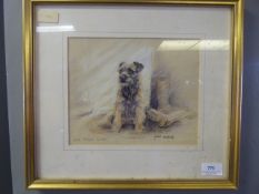 Gill Evans Ltd Print of a Scotty Dog