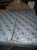 Twin Bed with Dralon Headboard