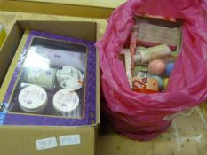 Bag and a Box of Cosmetic