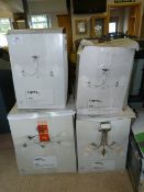 *Four Assorted Ceiling Lights