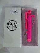 *PINK SELFIE STICK