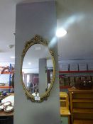 Gilt Ornate Framed Mirror