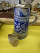 German Stein and a Cigarette Lighter