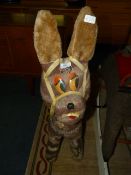 1970's Stuffed Donkey