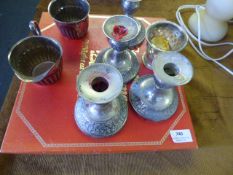 Collection of Plated Ware and a Boxed 
