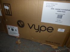 Box Containing 45 Boxes of Vype Classic Flavour E-Cigarettes