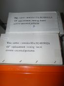 Four Boxes Containing 40 Ironing Board Covers