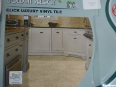 *GOLDEN SELECT CLICK VINYL TILE
