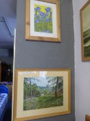 Framed Oil Painting and a LImited Edition Print