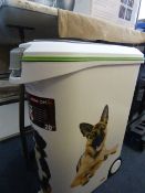 *CURVER DOG FOOD CONTAINER