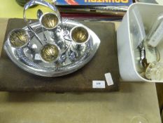 Canteen of Cutlery, Egg Cruet, Etc