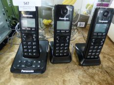 *PANASONIC TRIPLE DECT TAM