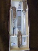 Bone Handled Carving Knife Set