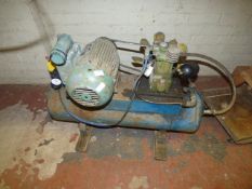 Single Phase Compressor with Tank