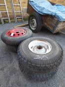 4 Wheels, Tyres and Tubes