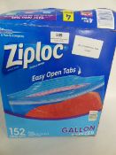 *ZIPLOC FREEZER GAL 152PK