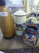 Soda Siphon Jug and Milk Can