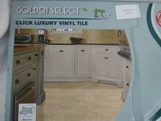 *GOLDEN SELECT CLICK VINYL TILE
