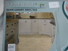 *GOLDEN SELECT CLICK VINYL TILE