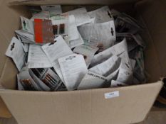 *Box Containing a Large Quantity of AAA Batteries