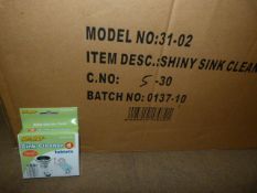 *Case Containing 144 Sets of Mrs Mop Sink Cleaning Tablets