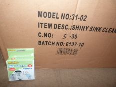 *Case Containing 144 Sets of Mrs Mop Sink Cleaning Tablets