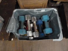 *Box Containing Mixed Dumbbells