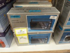 *Twelve Maxim Two Band Portable Radios