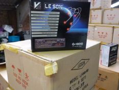 *Carton Containing Eight Leson Model:Q-10010 Detachable Digital Car Stereos