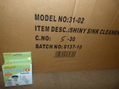 *Case Containing 144 Sets of Mrs Mop Sink Cleaning Tablets