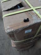 *Three Boxes Containing Navy Blue and Black Plastic Toggles