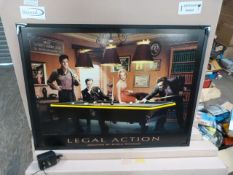 *Illuminated LED Picture of Elvis Presley, Marilyn Monroe and Other Icons