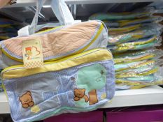 *Ten Multi Coloured Changing Bags